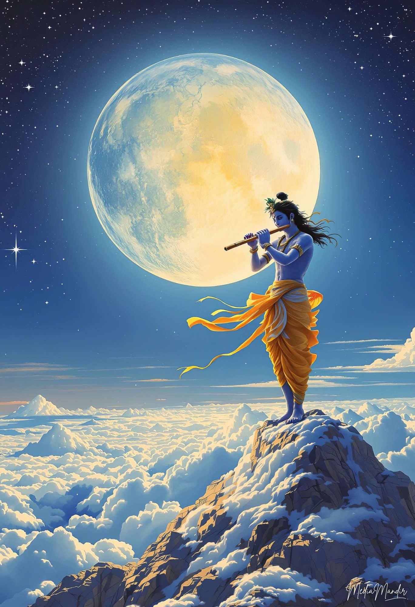 Krishna Playing Flute