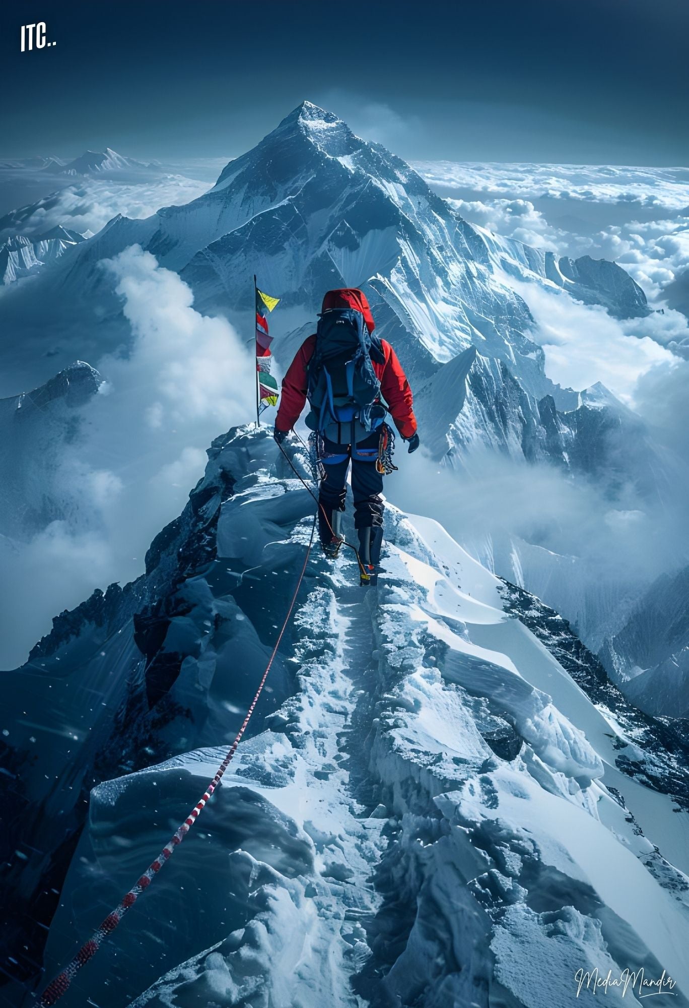 At the top of the World